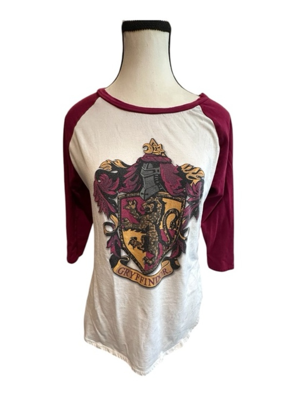 Women’s S Universal Studios Park Harry Potter Raglan 3/4 Sleeve Tee